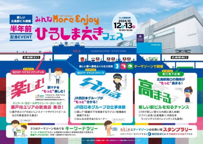 半年前広島駅フェス